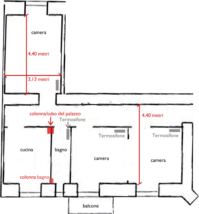 Progetto 60 mq architettura a domicilio® Ristrutturare appartamento 60 mq