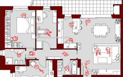 Appartamento con Zona Palestra | 85 mq