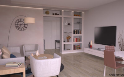 Zona Giorno Open Space | 50 mq