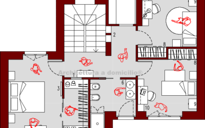 progetto 55 mq