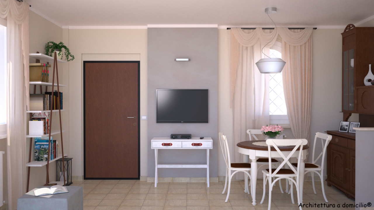 Progetto 25 mq architettura a domicilio® Arredare cucina soggiorno 25 mq