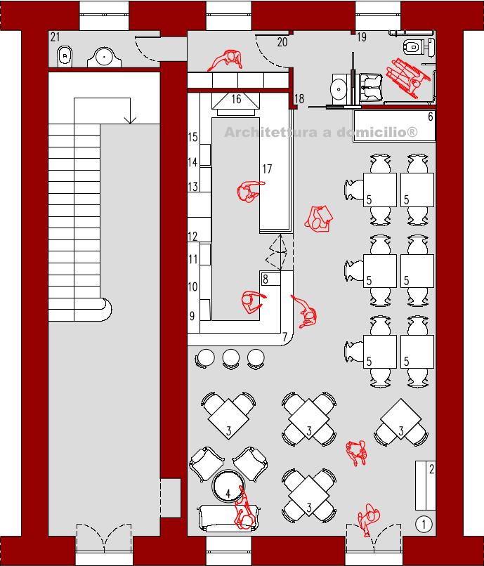 Progetto 70 mq architettura a domicilio® Progetti architettura on line