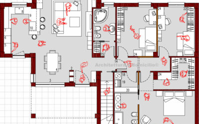 progetto 110 mq
