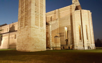Basilica di San Zeno: sorgere da un prato!
