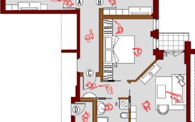 Da Ufficio a 4 Bilocali | 180 mq