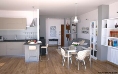 Open Space con Penisola | 35 mq