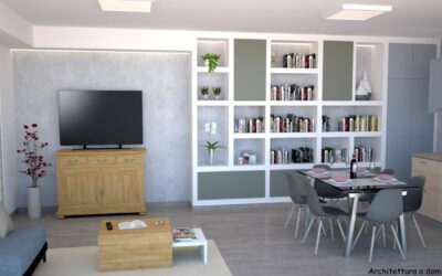 Open Space con Tavolo per 10 | 29 mq