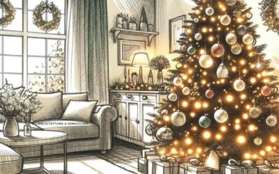 Come mettere le luci sull’albero di Natale