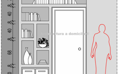 Libreria ad Angolo in Cartongesso | Progetto